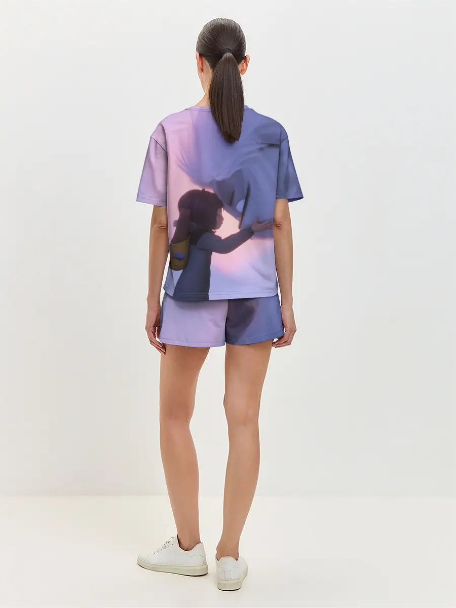 Женская пижама с шортами / ABOMINABLE