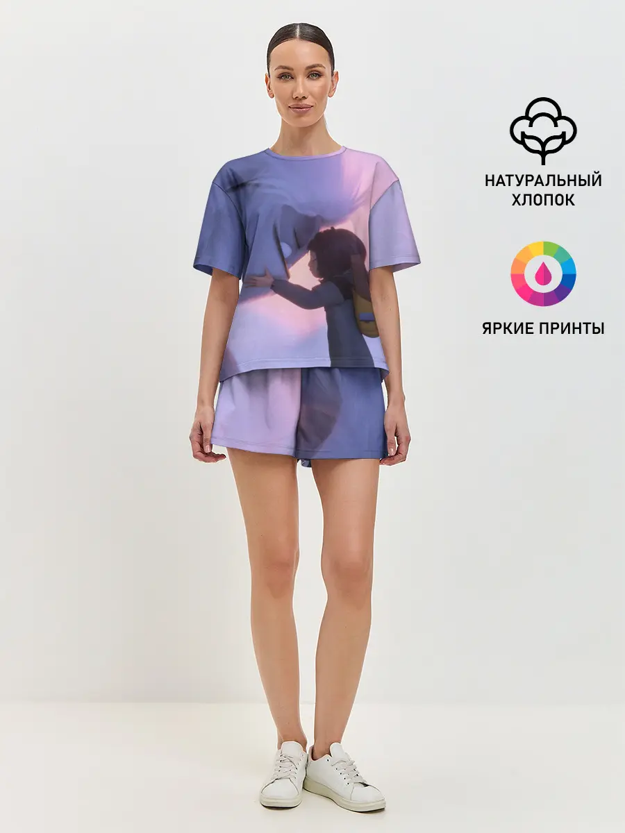 Женская пижама с шортами / ABOMINABLE