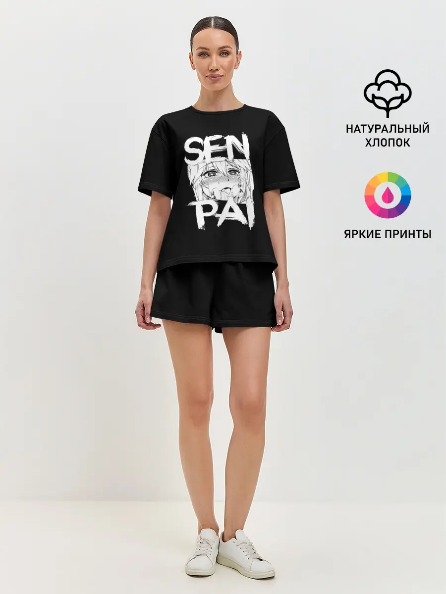 Женская пижама с шортами / Senpai