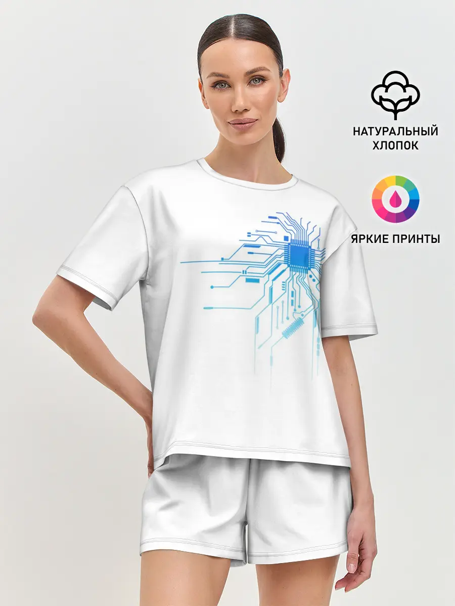 Женская пижама с шортами / Ice IC