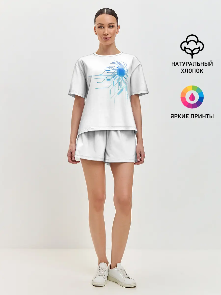 Женская пижама с шортами / Ice IC