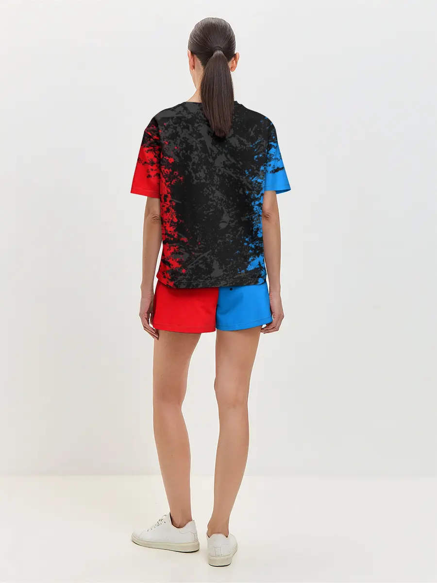 Женская пижама с шортами / TEAM FORTRESS 2 RED VS BLUE