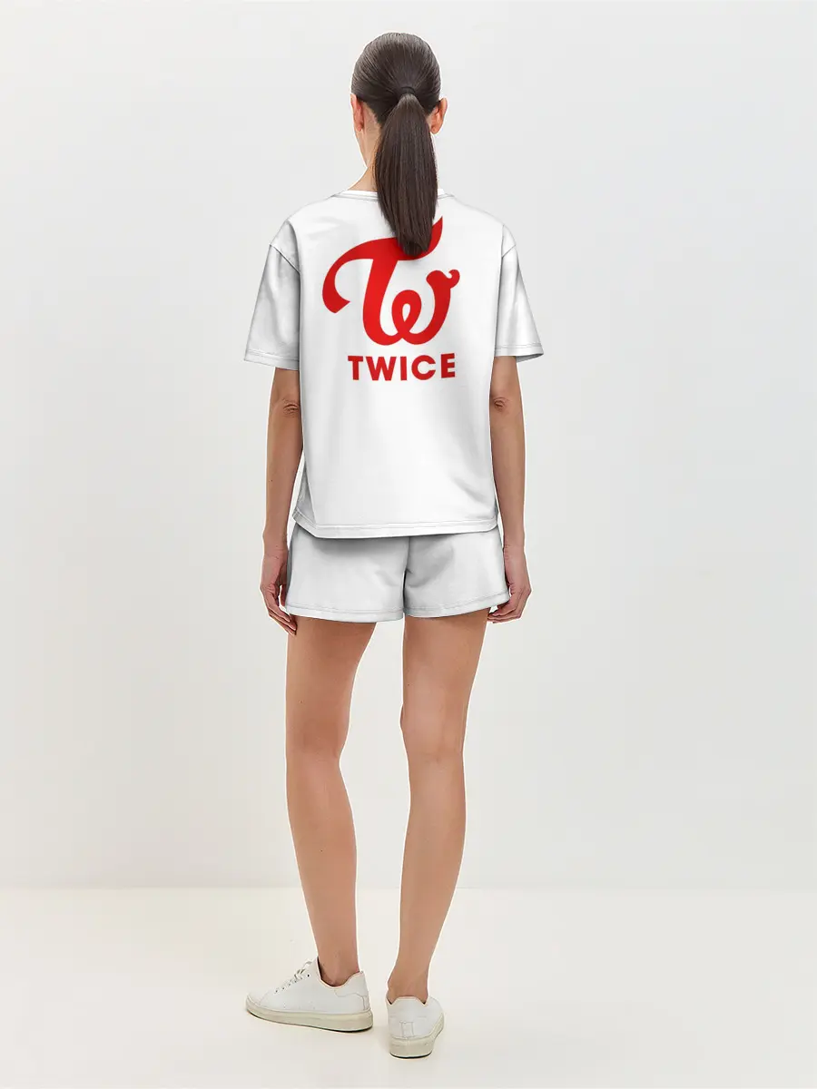 Женская пижама с шортами / TWICE