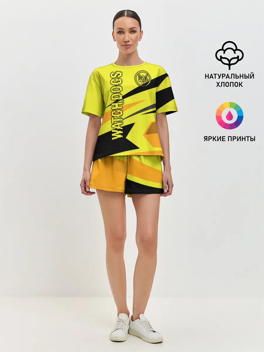 Женская пижама с шортами / WATCH DOGS