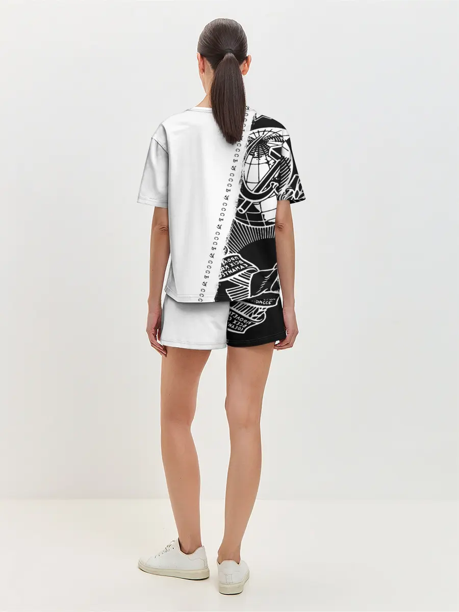 Женская пижама с шортами / СССР