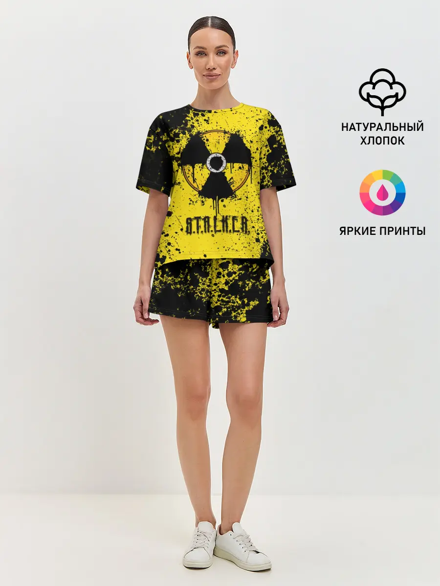 Женская пижама с шортами / S.T.A.L.K.E.R.