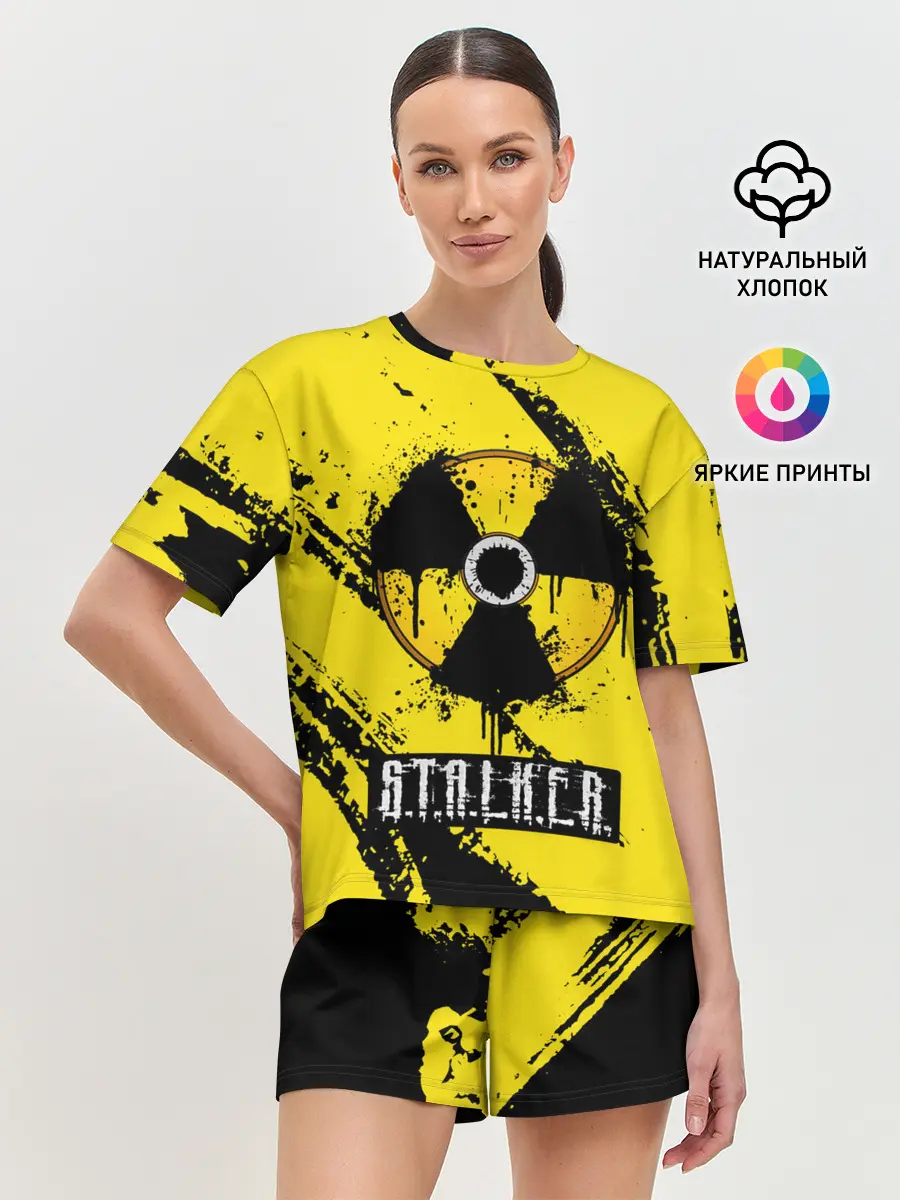 Женская пижама с шортами / S.T.A.L.K.E.R.