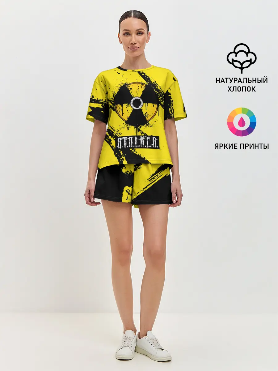 Женская пижама с шортами / S.T.A.L.K.E.R.