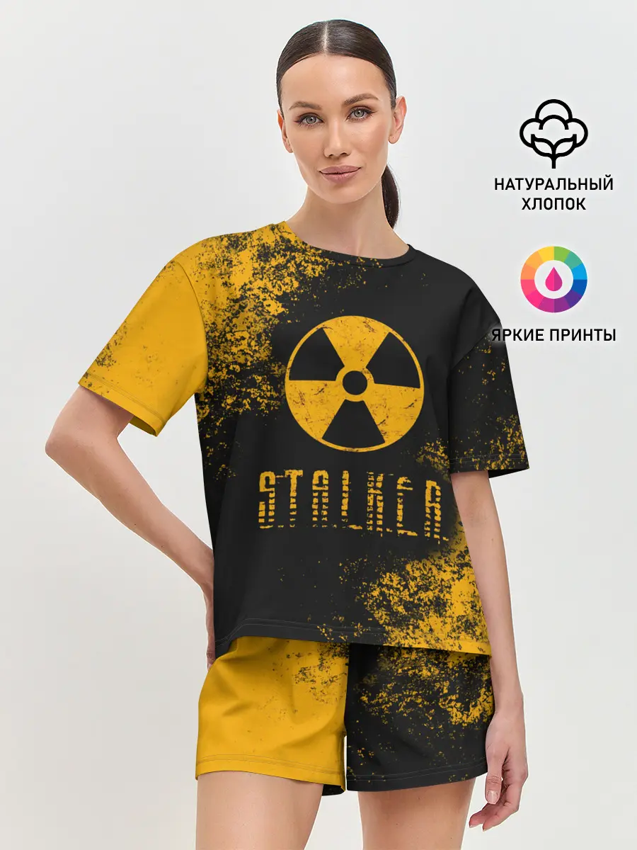 Женская пижама с шортами / S.T.A.L.K.E.R.