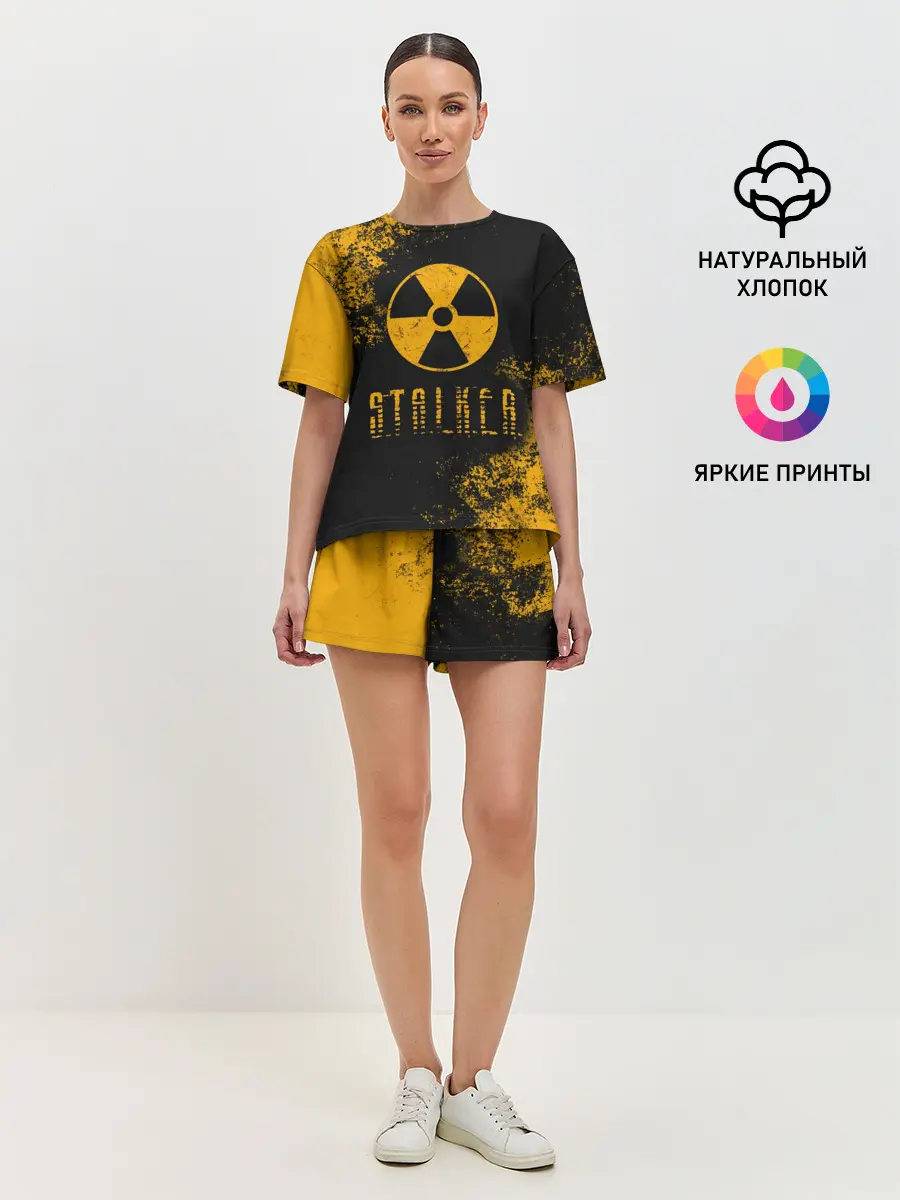 Женская пижама с шортами / S.T.A.L.K.E.R.