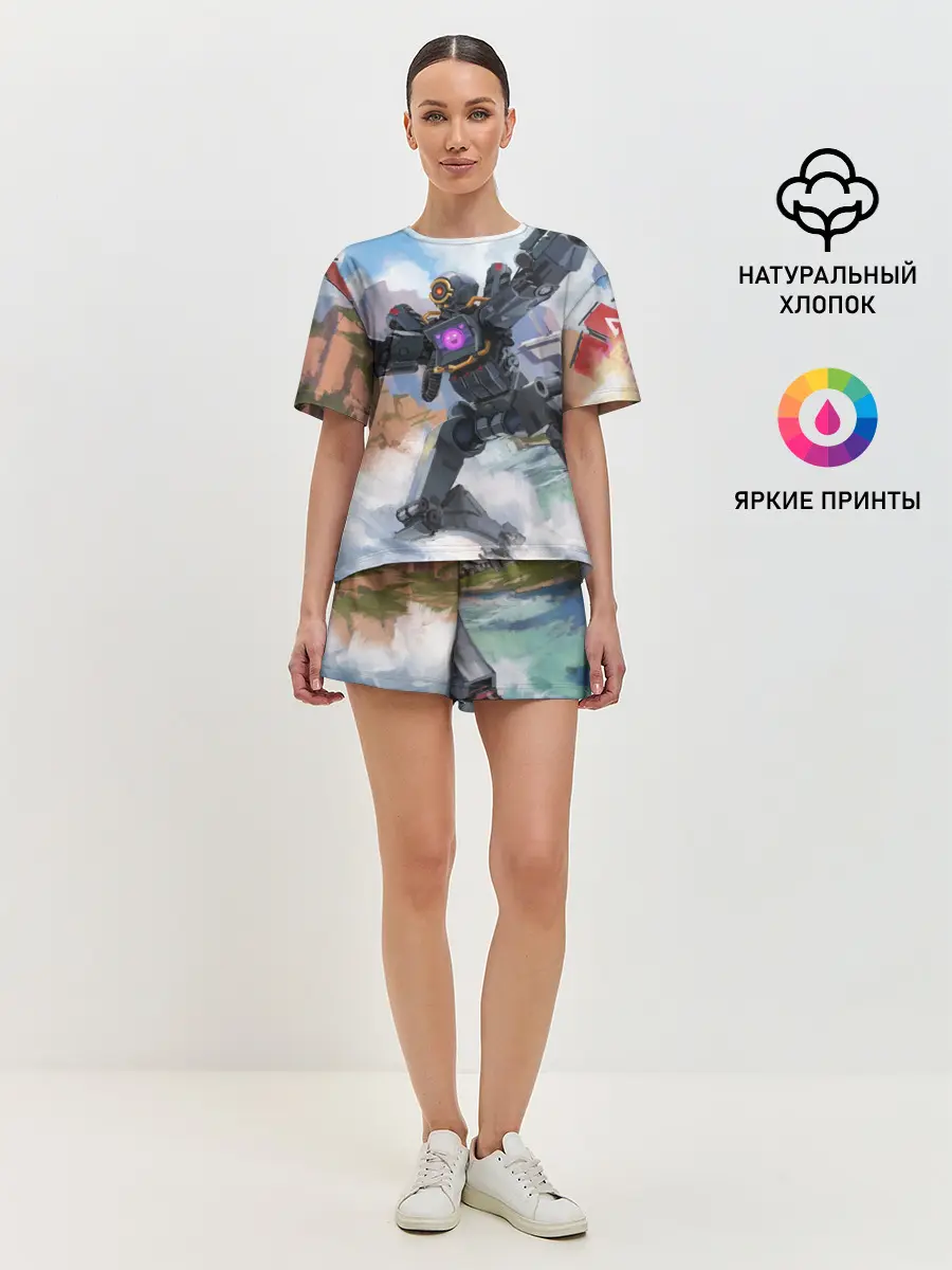 Женская пижама с шортами / Apex Legends
