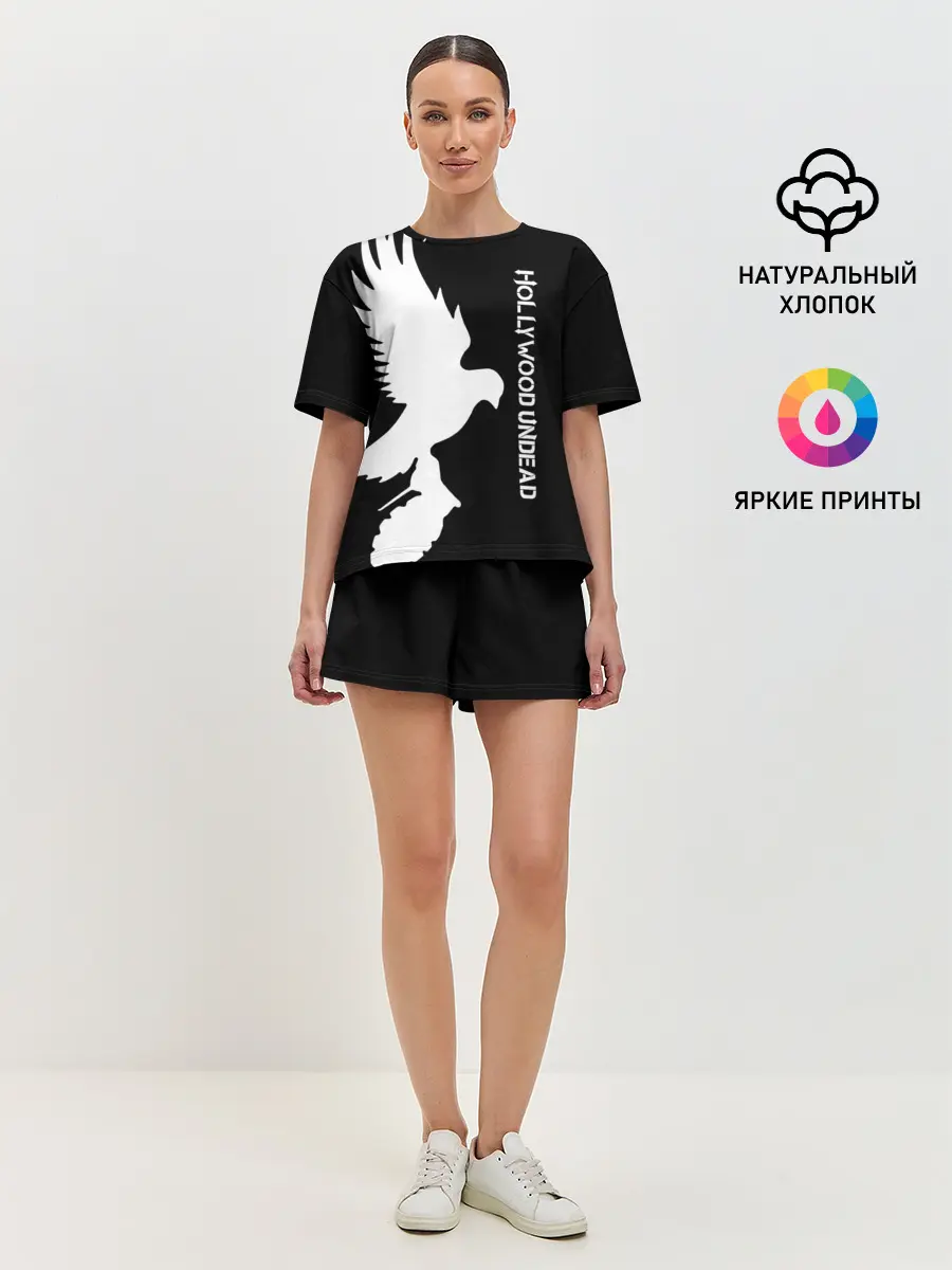 Женская пижама с шортами / Hollywood Undead