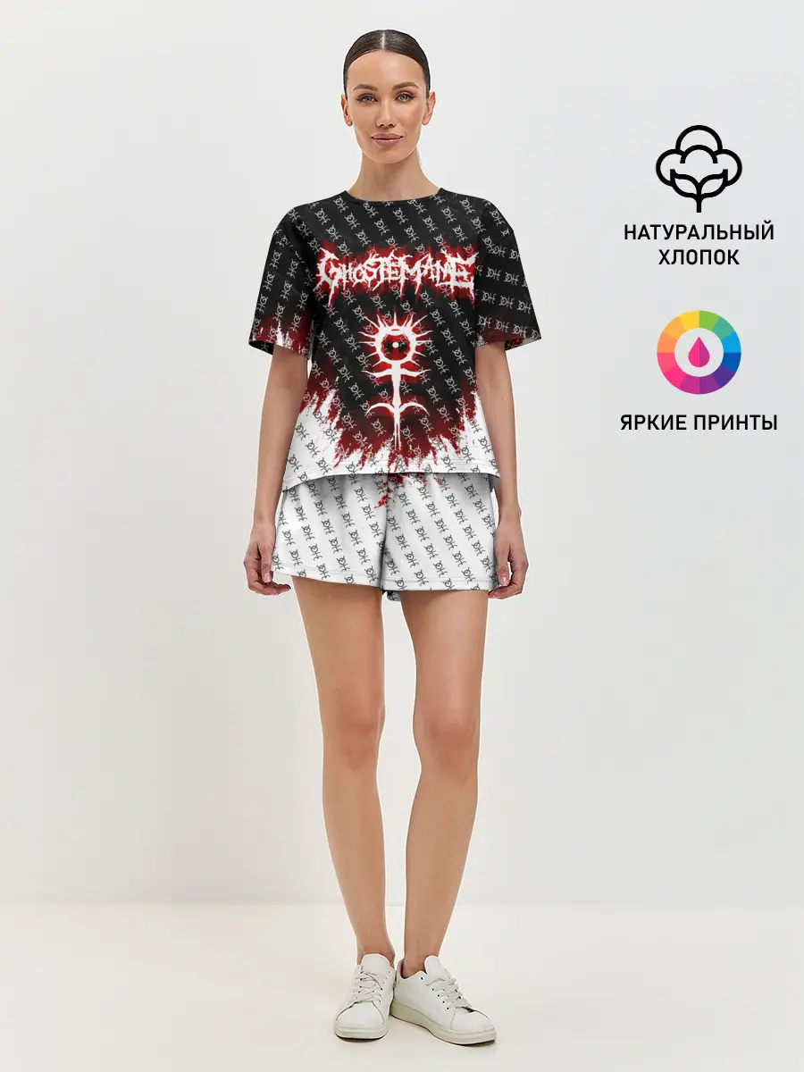 Женская пижама с шортами / GHOSTEMANE