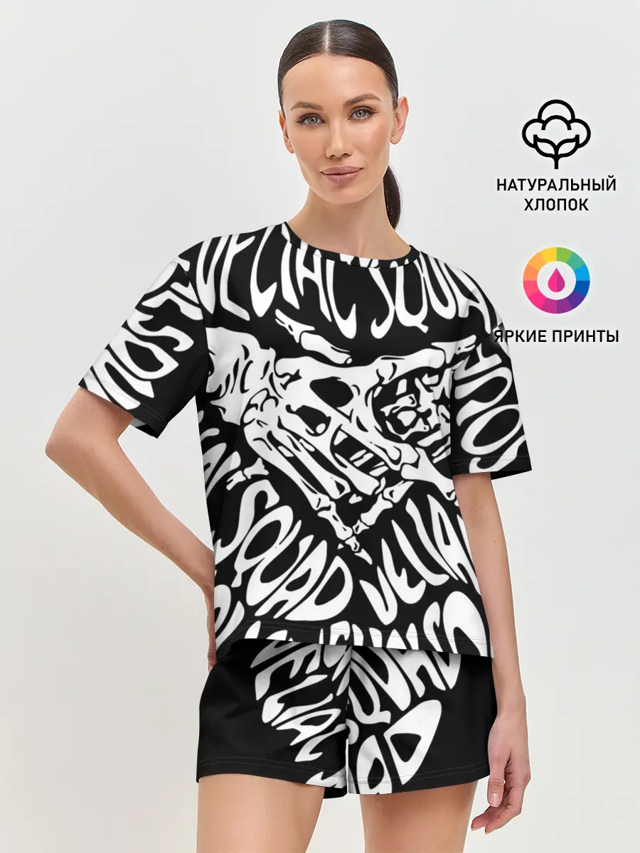 Женская пижама с шортами / VELIAL SQUAD