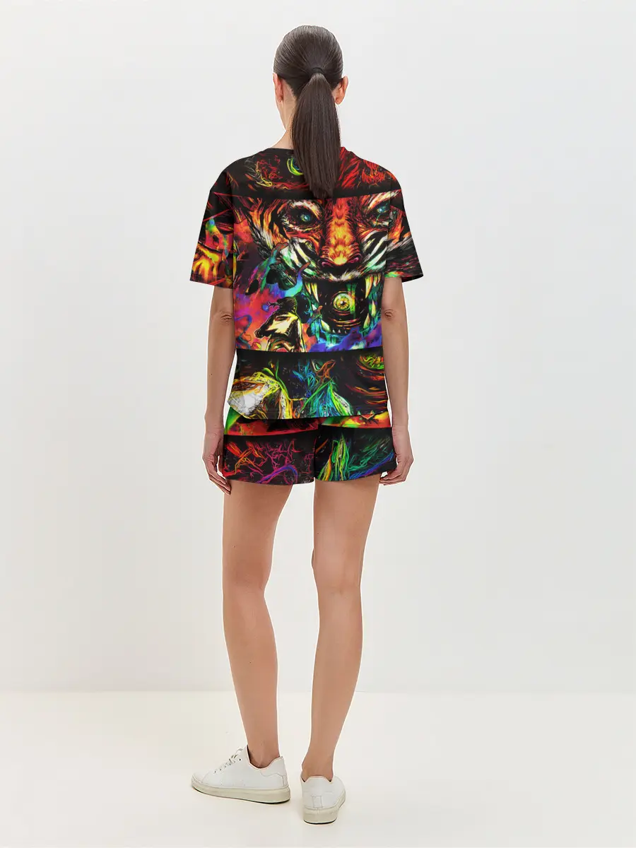 Женская пижама с шортами / HOTLINE MIAMI