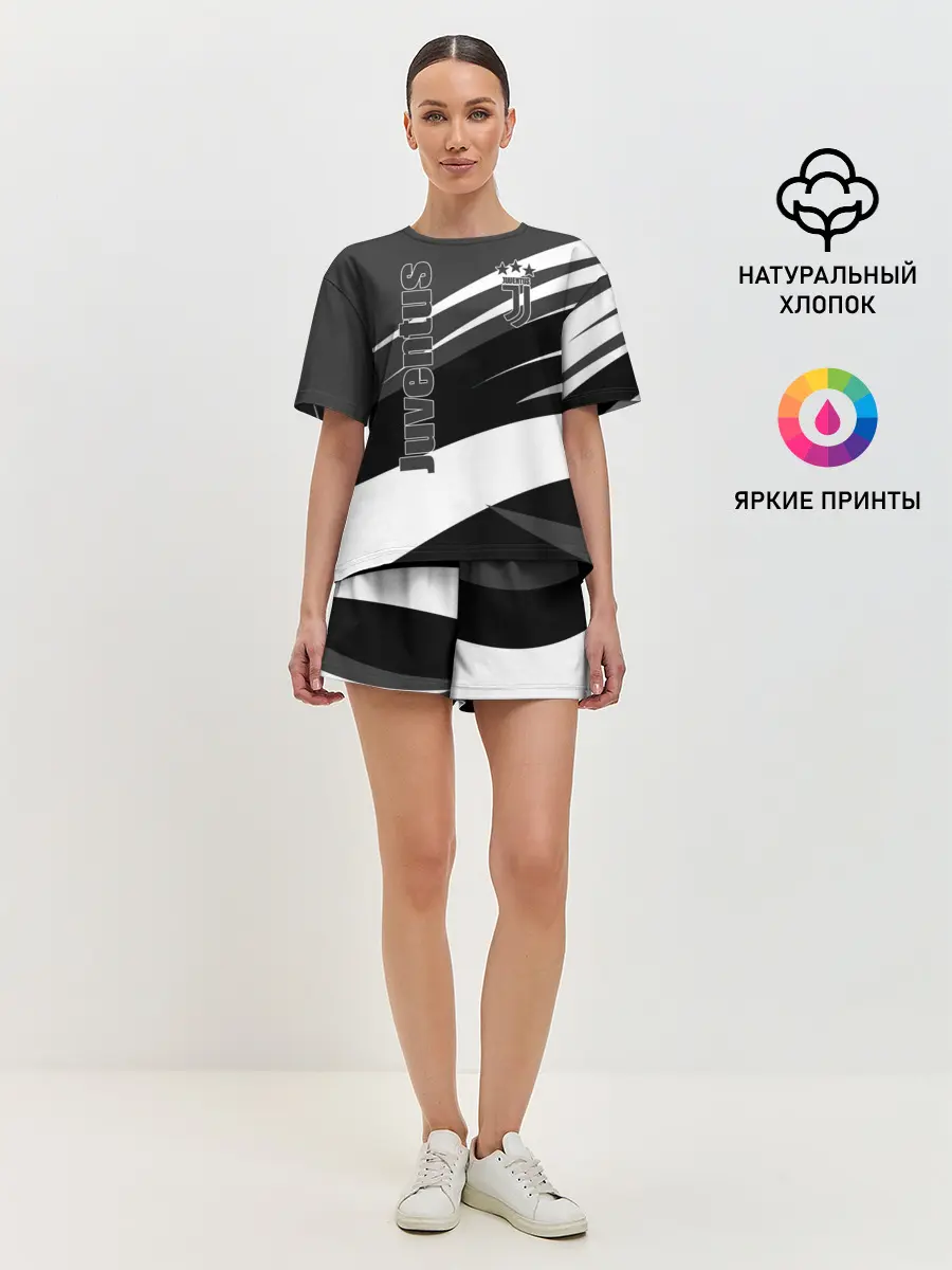 Женская пижама с шортами / Juventus