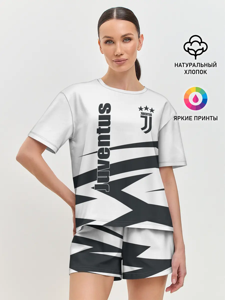 Женская пижама с шортами / Juventus