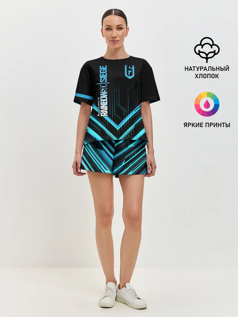 Женская пижама с шортами / Rainbow Six Siege