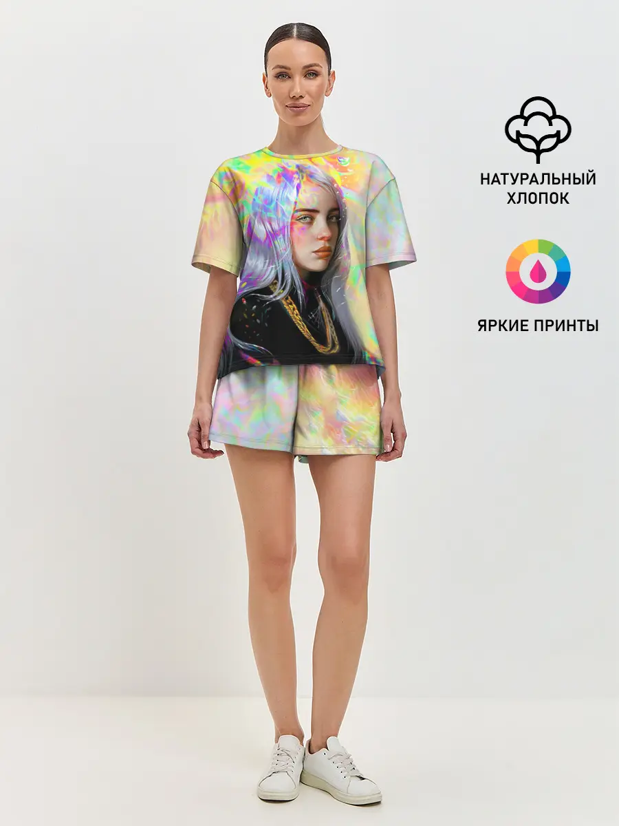 Женская пижама с шортами / BILLIE EILISH
