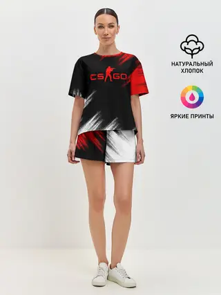 Женская пижама с шортами / Counter Strike