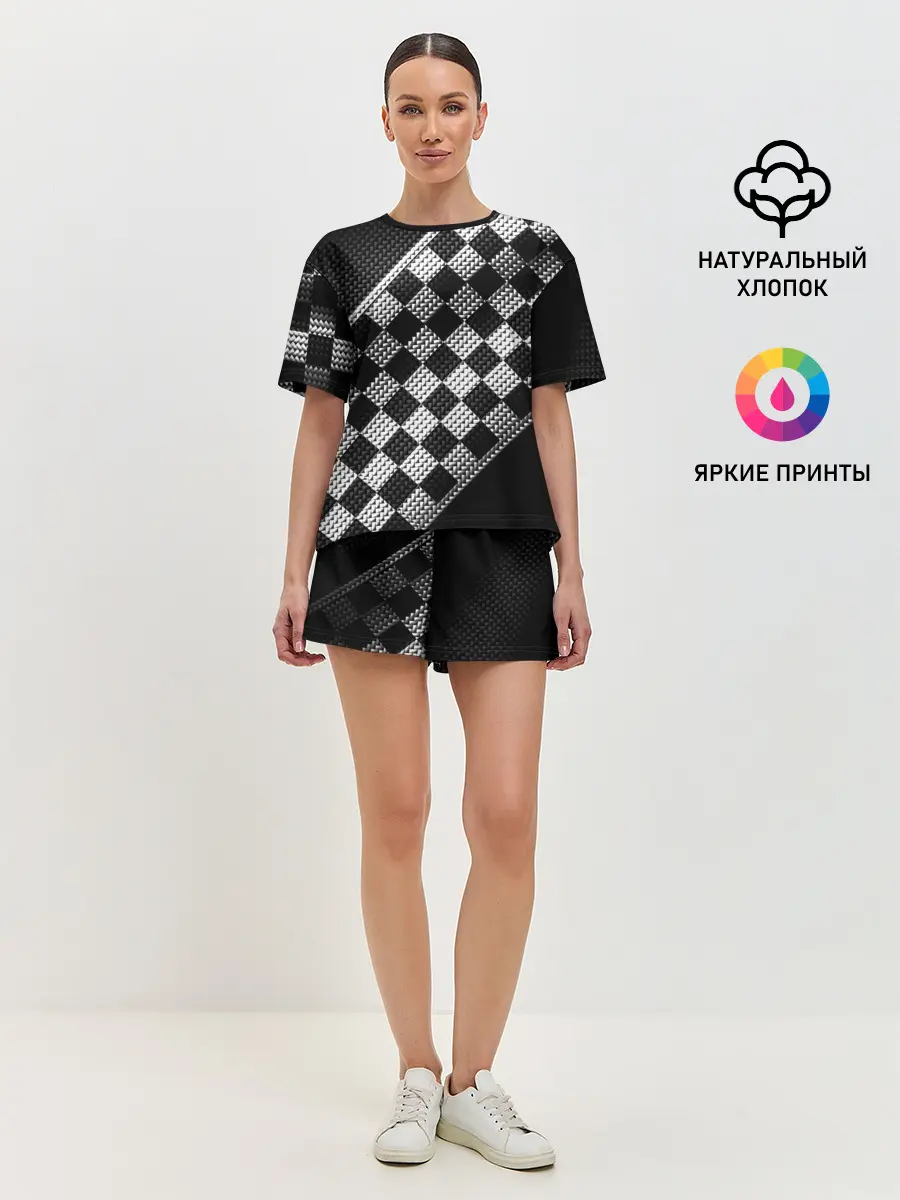 Женская пижама с шортами / Finish