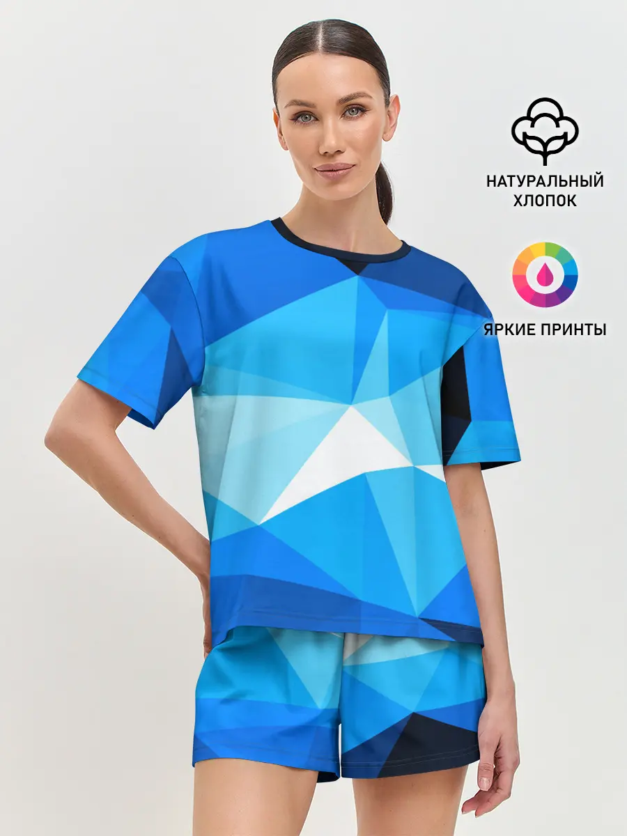 Женская пижама с шортами / Pilygon