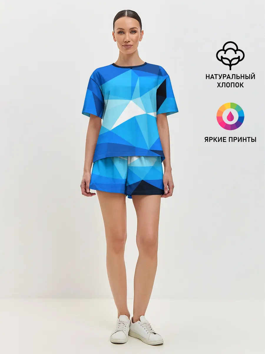 Женская пижама с шортами / Pilygon