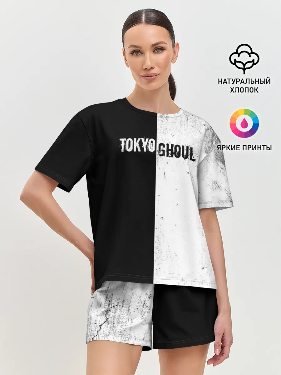 Женская пижама с шортами / Токийский гуль