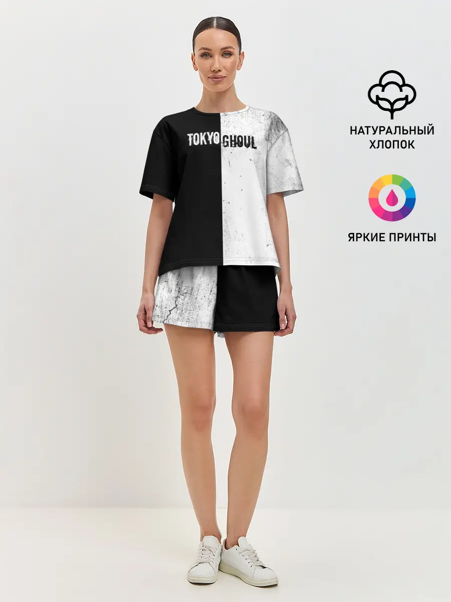 Женская пижама с шортами / Токийский гуль
