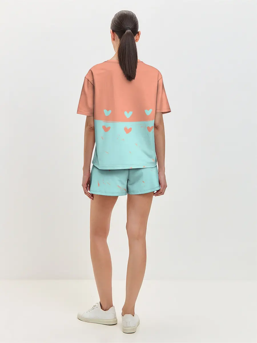 Женская пижама с шортами / Ateez
