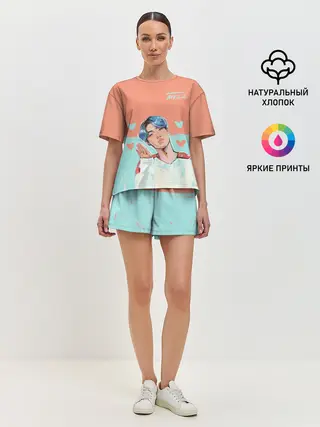 Женская пижама с шортами / Ateez