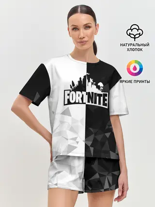 Женская пижама с шортами / ФОРТНАЙТ | FORTNITE