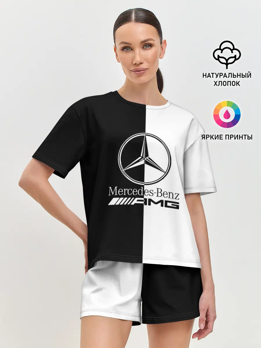 Женская пижама с шортами / MERCEDES-BENZ