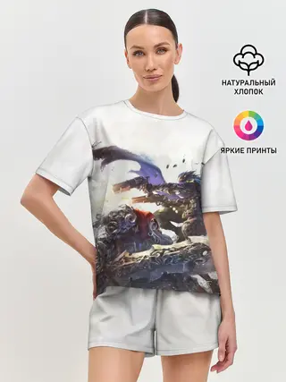 Женская пижама с шортами / Darksiders Genesis