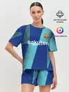 Женская пижама с шортами / Barcelona PreMatch kit
