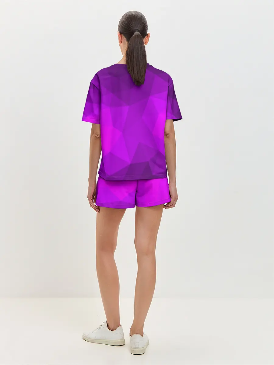 Женская пижама с шортами / НЕОНОВАЯ АБСТРАКЦИЯ