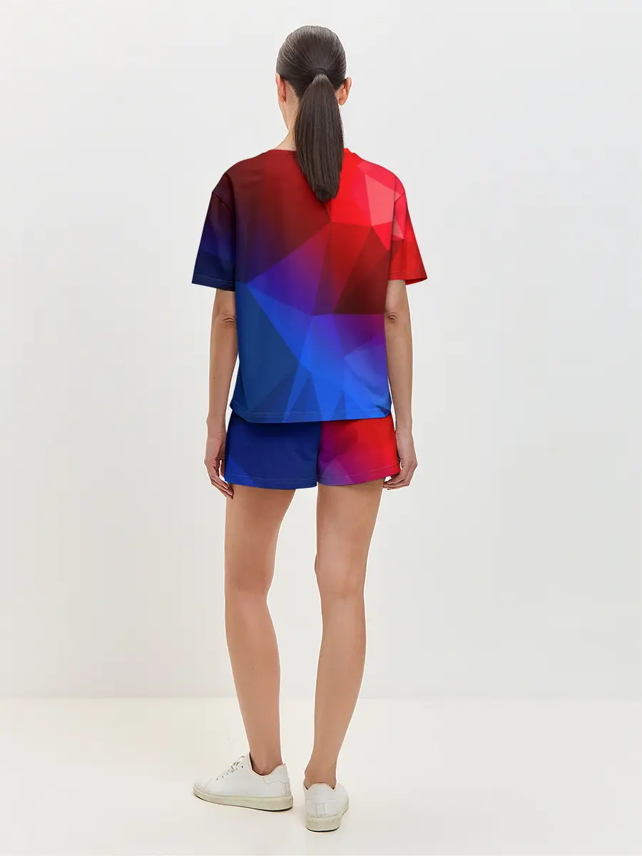 Женская пижама с шортами / RED&BLUE