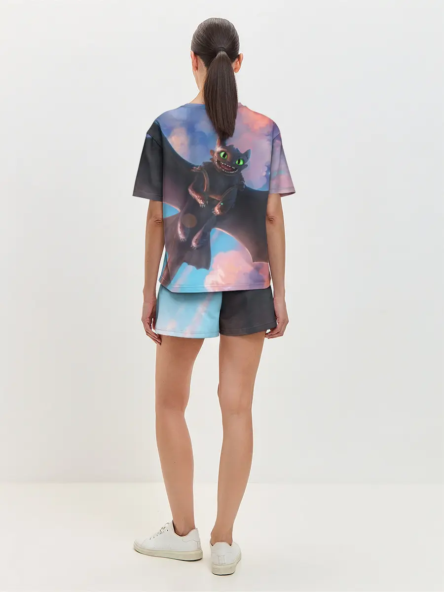 Женская пижама с шортами / Беззубик