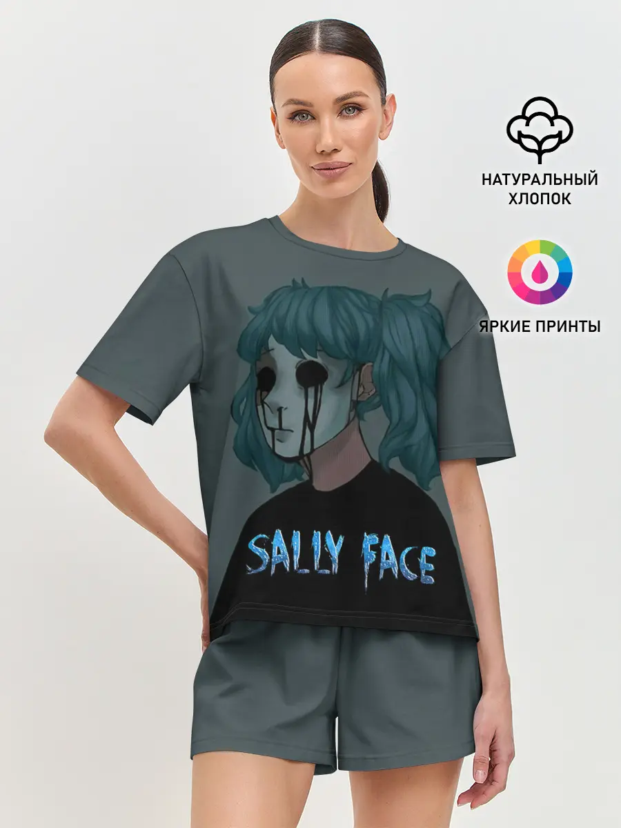 Женская пижама с шортами / Sally Face