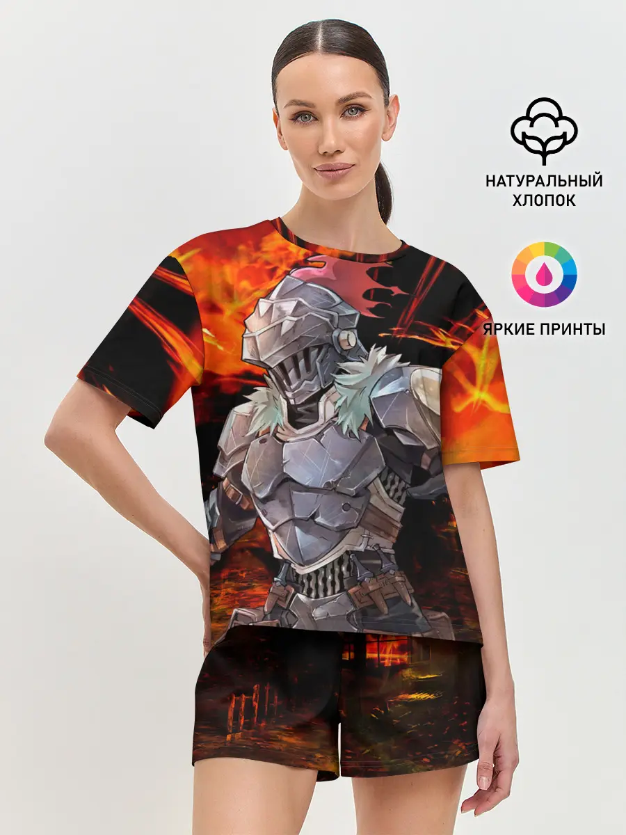 Женская пижама с шортами / Goblin Slayer 2