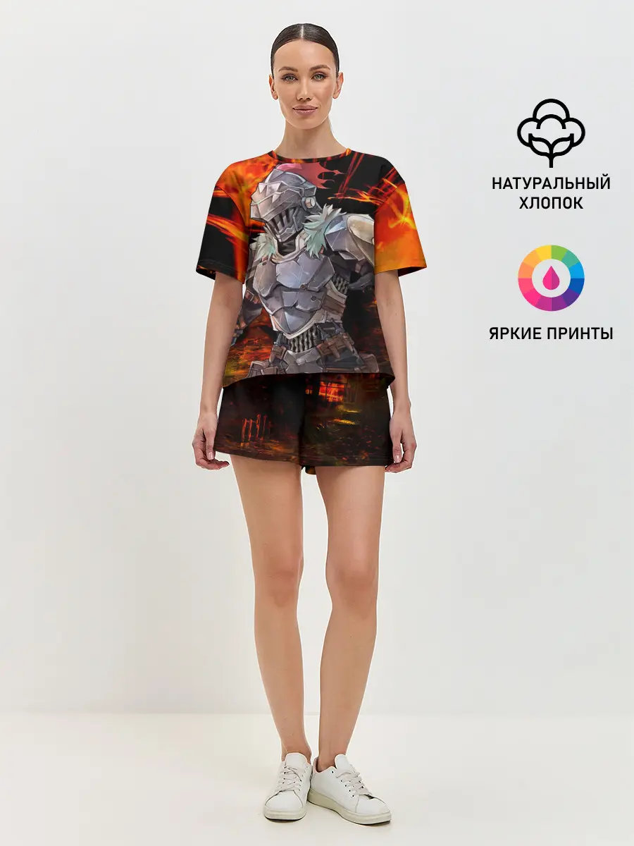 Женская пижама с шортами / Goblin Slayer 2