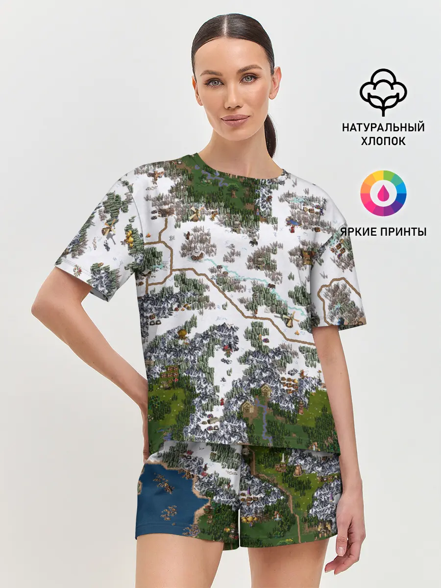 Женская пижама с шортами / HoMM 3