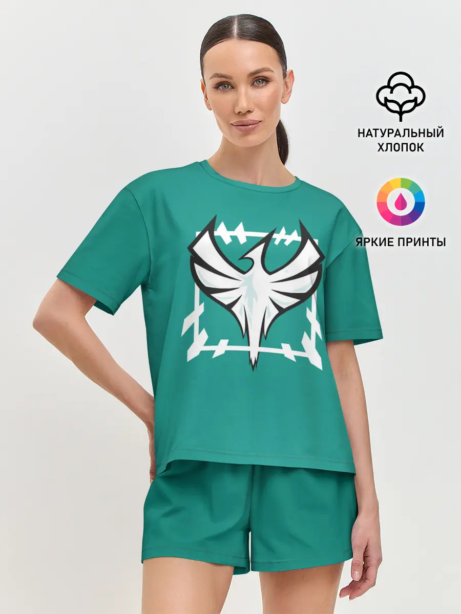 Женская пижама с шортами / Зофия