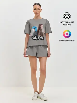 Женская пижама с шортами / Sally Face