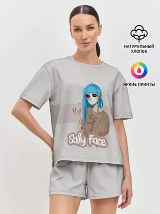 Женская пижама с шортами / Sally Face