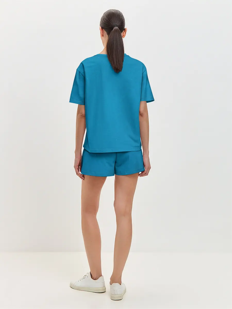 Женская пижама с шортами / Poro Pocket Tee