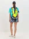 Женская пижама с шортами / Кислотный арт