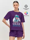 Женская пижама с шортами / Geek Rex