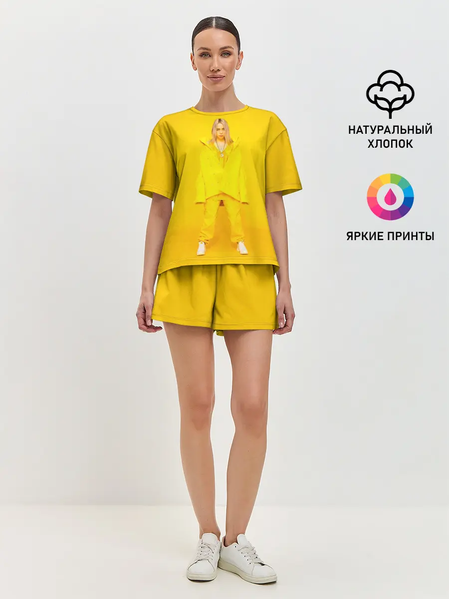Женская пижама с шортами / Billie Eilish