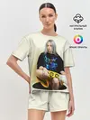 Женская пижама с шортами / Billie Eilish